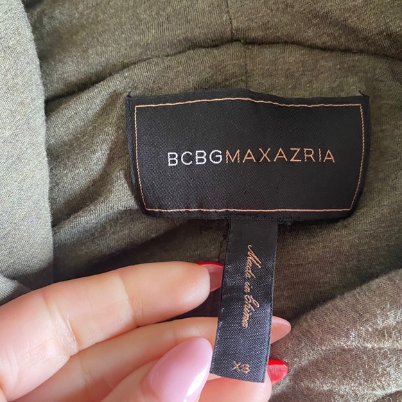 BCBG max hooded zip up - Picture 3 of 5